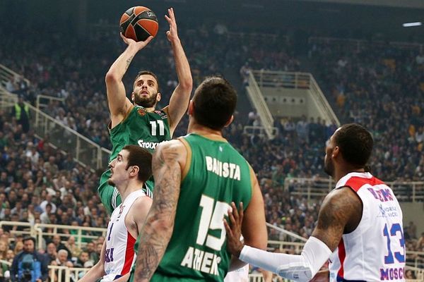 Παναθηναϊκός - ΤΣΣΚΑ Μόσχας 55-74 (photos)