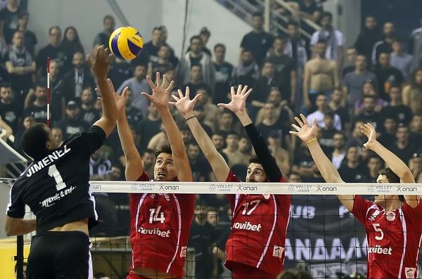 Volleyleague: ΠΑΟΚ - Ολυμπιακός 3-0 (photos)