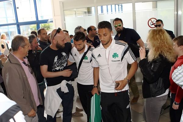 Παναθηναϊκός: Υποδοχή στην Κέρκυρα (photos)