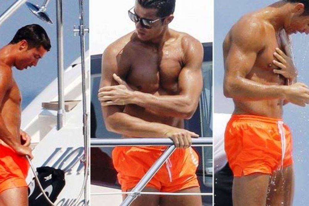 Τα… έπλυνε ο Κριστιάνο (photo)