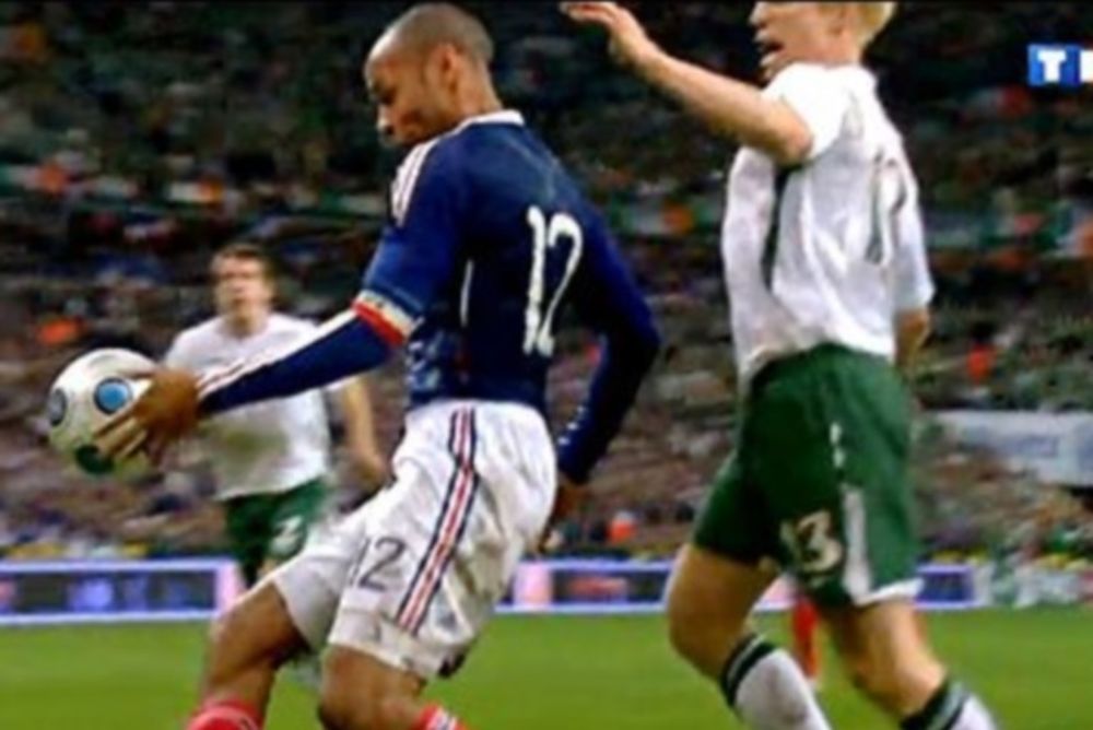  Το χέρι του Ανρί κόστισε  5 εκατ. ευρώ στην FIFA! (video)
