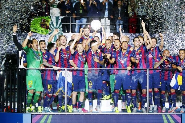 Μπαρτσελόνα: Έτσι το πανηγύρισε! (photos+video)