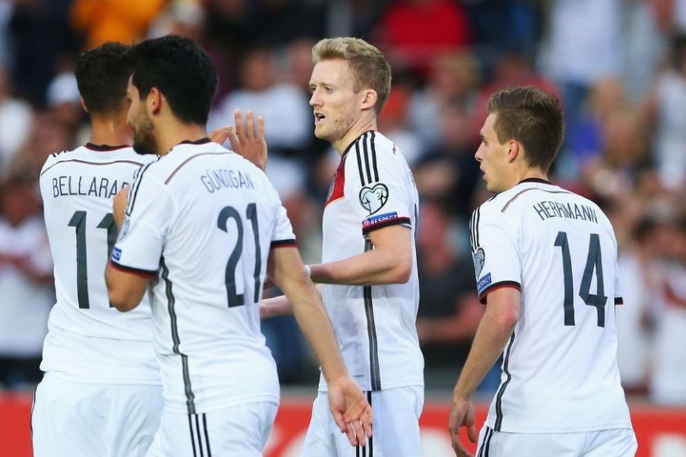 Προκριματικά Euro 2016: «Εφτάρα» η Γερμανία, άνετα η Δανία