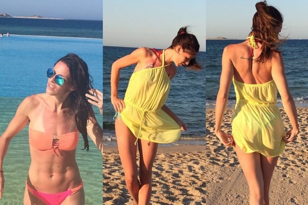 Τα… πέταξε και βούτηξε η Νέσοβιτς! (photos)