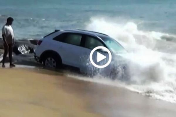 «Κολύμπησε» το Audi Q3! (video)