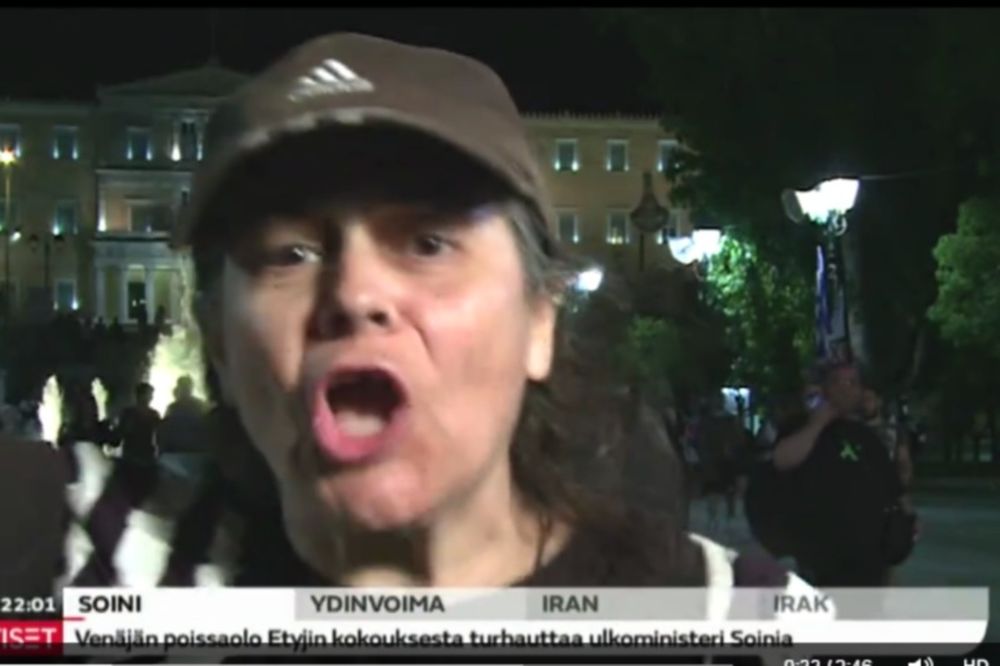  Επικές στιγμές! Η απίστευτη διαμαρτυρία της Ελένης Λουκά on air! (video)