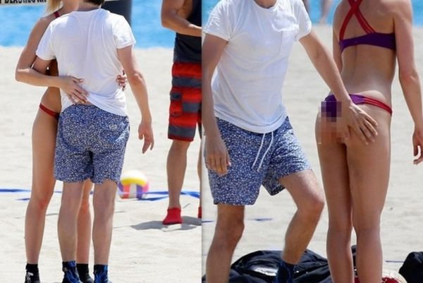 Τρελό... πιάσιμο στην παραλία (photos)