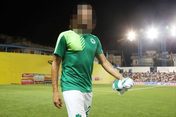 Τρομερό «πέσιμο» σε παίκτη του Παναθηναϊκού! (photo)