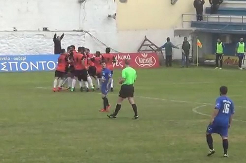 Απίστευτη γκολάρα στη Γ' Εθνική! (video)