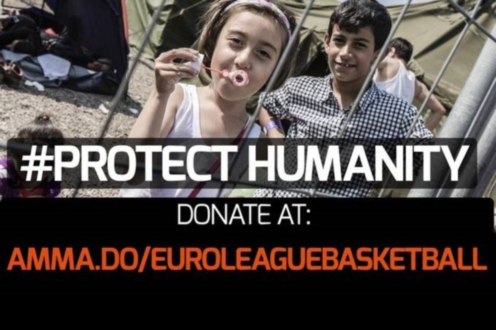 Η Euroleague δίπλα στους πρόσφυγες