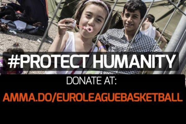 Η Euroleague δίπλα στους πρόσφυγες