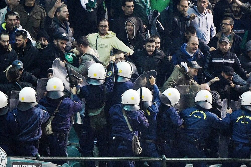 Παναθηναϊκός-Ολυμπιακός: Σοβαρά τραυματισμένος αστυνομικός!