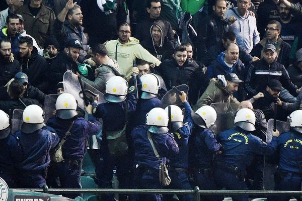 Παναθηναϊκός-Ολυμπιακός: Σοβαρά τραυματισμένος αστυνομικός!