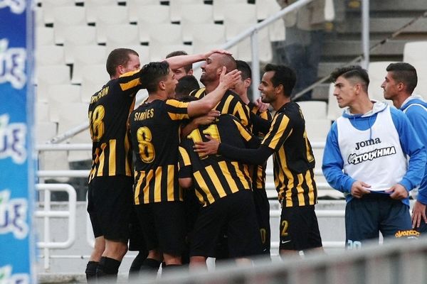 «Ρολάρει» η ΑΕΚ, 2-0 τον Παναιτωλικό