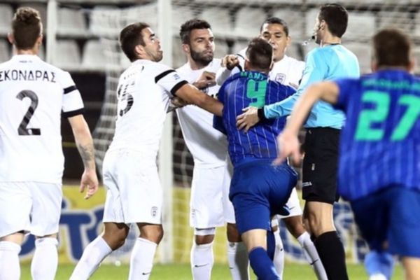Το επικό περσινό... ξύλο Τζαβέλλα-Μάντζιου στη Λιβαδειά! (video)