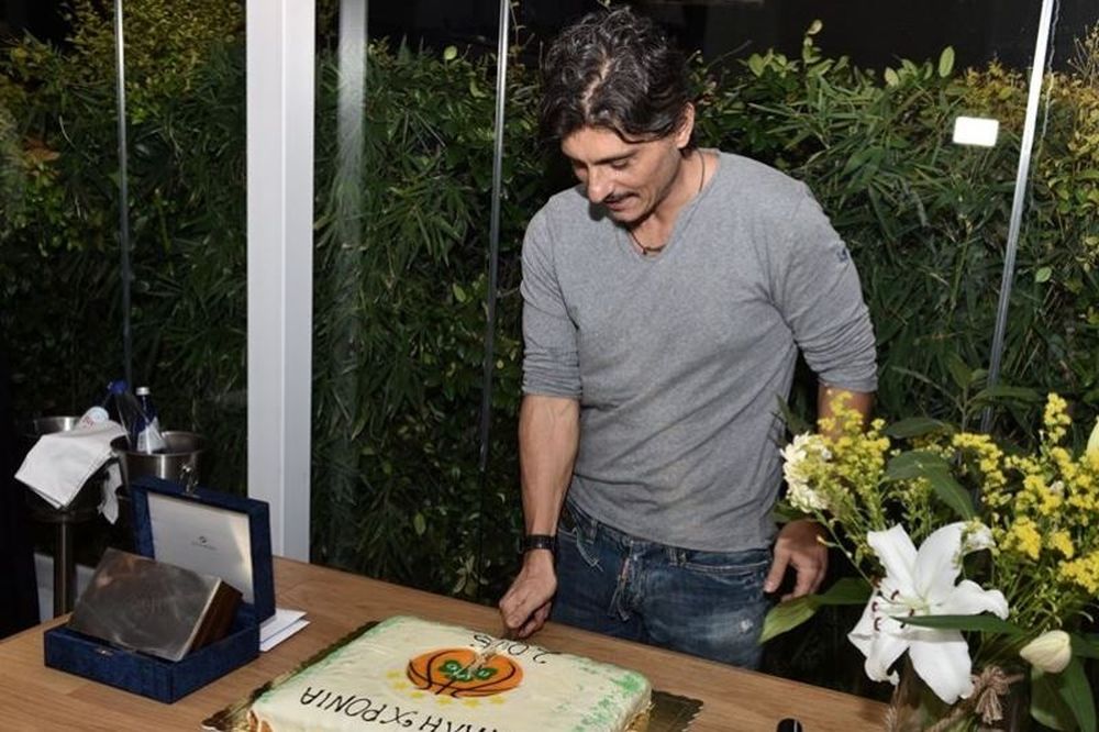 Παναθηναϊκός: Η κοπή της «πράσινης» πίτας (photos)