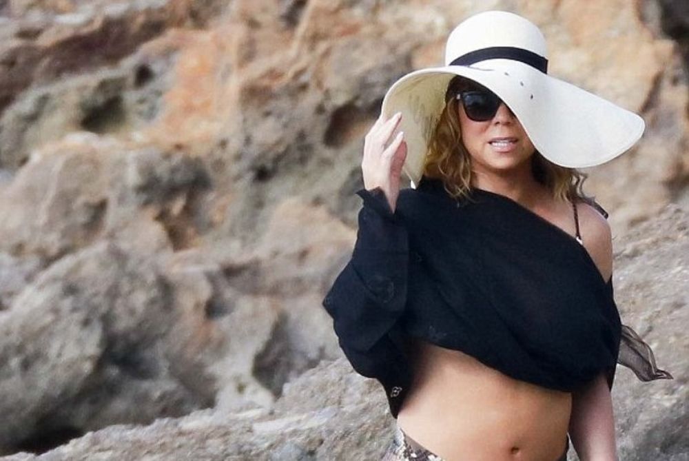 Μοίρασε... πόνο η καυτή Mariah Carey (photos)