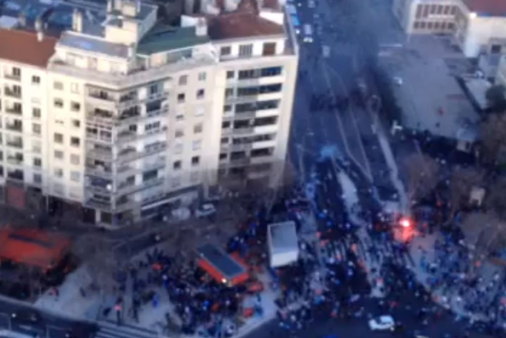 Επεισόδια στο Μαρσέιγ-Παρί! (video)