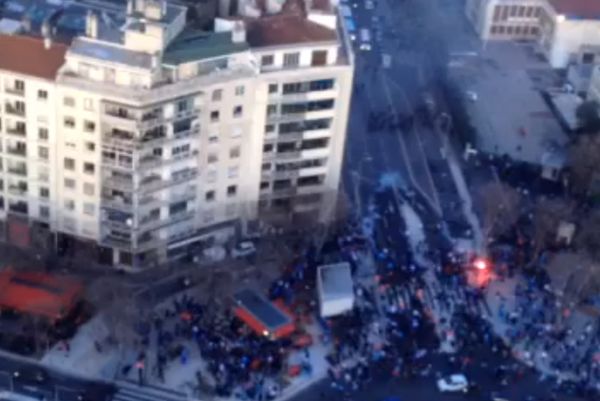 Επεισόδια στο Μαρσέιγ-Παρί! (video)