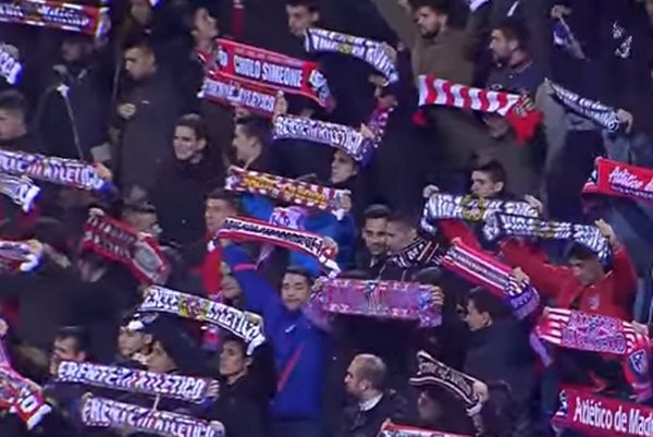 Φίλαθλοι της Ατλέτικο φώναζαν συνθήματα υπέρ του Πέρεθ! (video)
