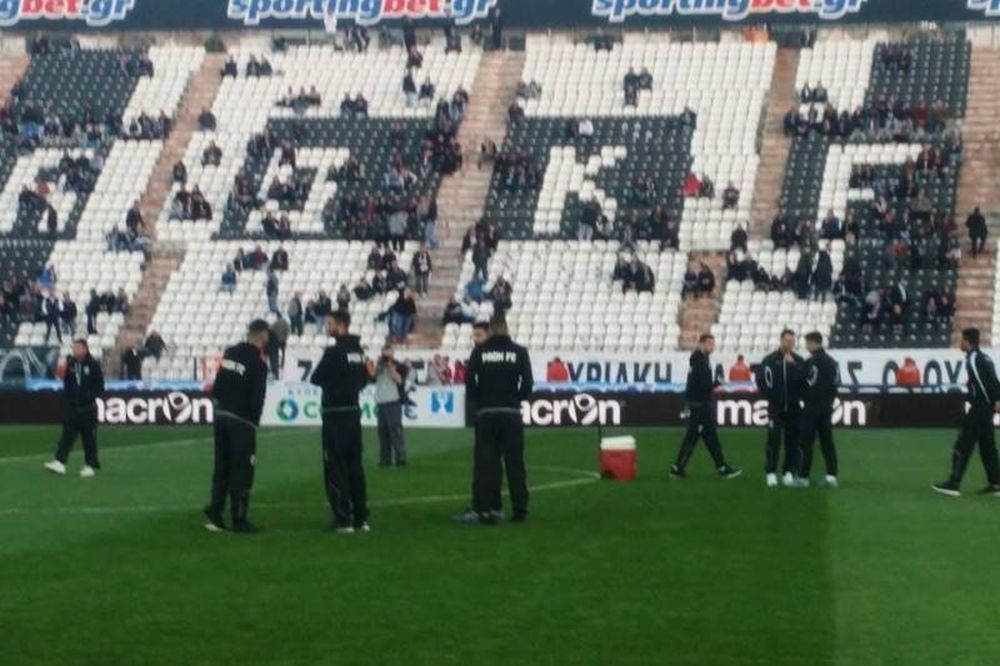 ΠΑΟΚ - Ολυμπιακός: Η άφιξη του «Δικέφαλου» (photos+video)