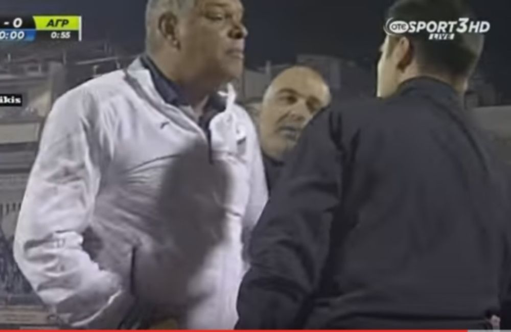 Χαμός στο Λαμία-Αγροτικός Αστέρας - Ξέσπασμα Σπανού και χώσιμο στους διαιτητές! (video)