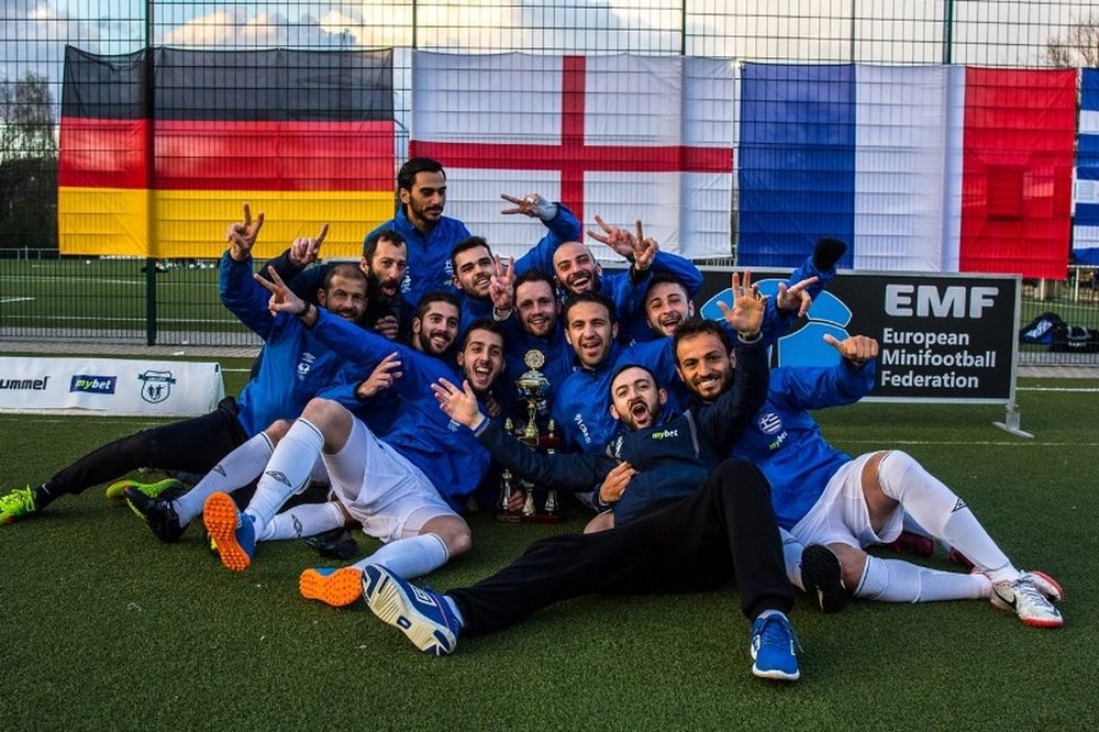 Σήκωσε το τιμημένο η Ελληνική Ομάδα minifootball! (photos)