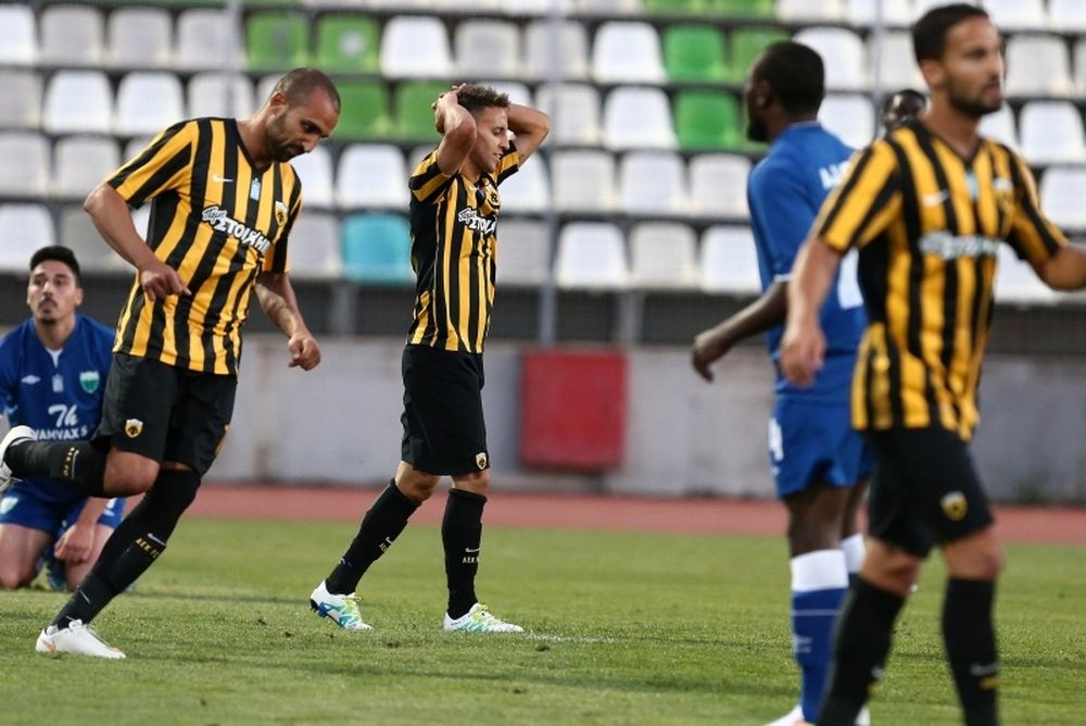 Λεβαδειακός-ΑΕΚ 3-0: Για... σουβλάκια πήγε στη Λιβαδειά!