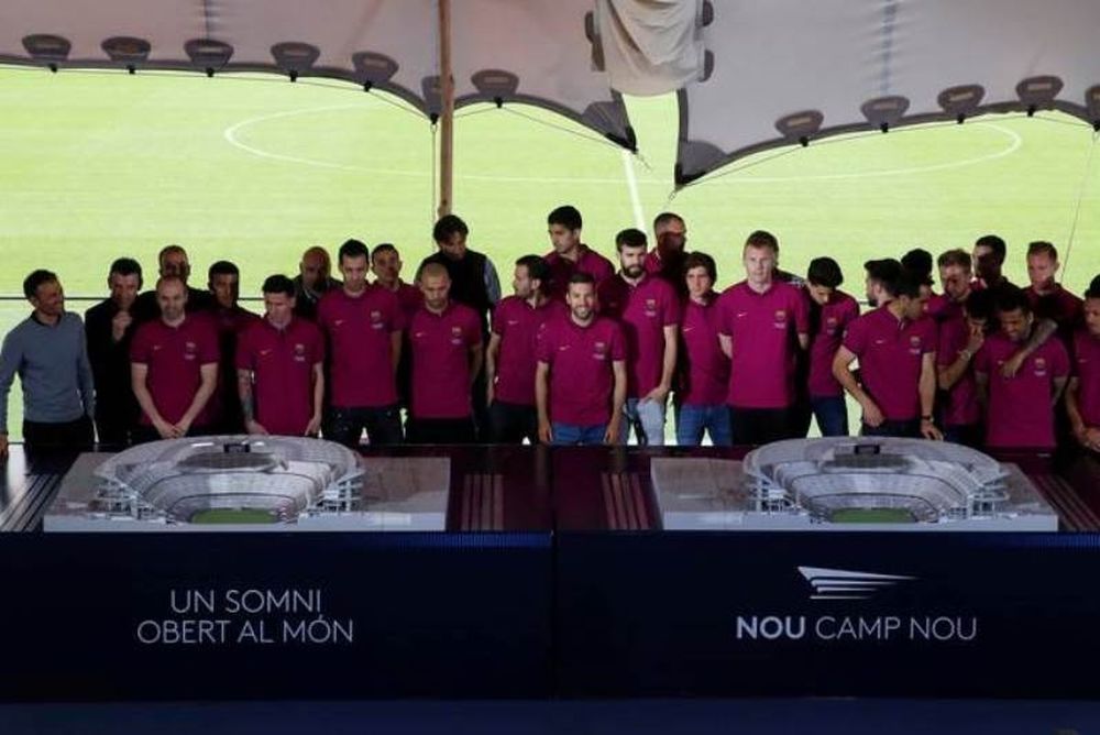 Η Μπαρτσελόνα παρουσίασε τα σχέδια για το καινούργιο Camp Nou