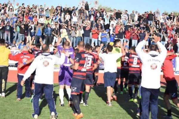 AΕ Σπάρτη: Η κερκίδα στο Λουτράκι και οι πανηγυρισμοί στο τέλος! (video) 