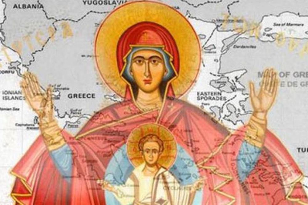 Ανατριχίλα! Συγκλονίζει το όραμα για την Ελλάδα – Η Παναγία γονατιστή μπροστά στον Χριστό