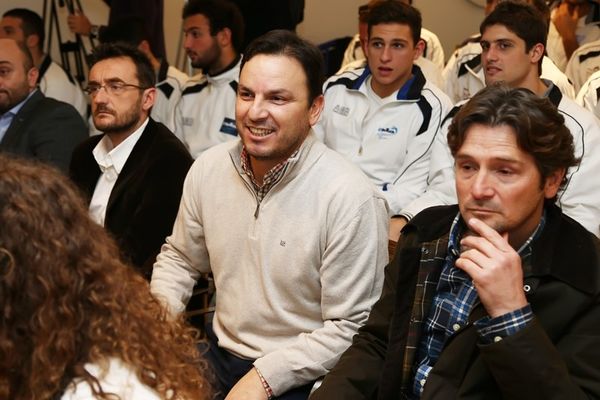 Χαρούμενος για την πρόκριση ο Βλάχος
