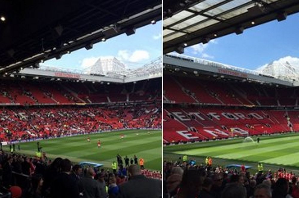 Σε βίντεο η εκκένωση του Ολντ Τράφορντ! (videos)