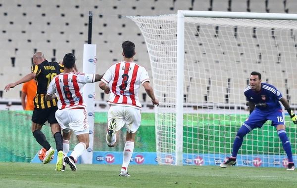  Ολυμπιακός-ΑΕΚ: Το γκολ του Τζιμπούρ (video)