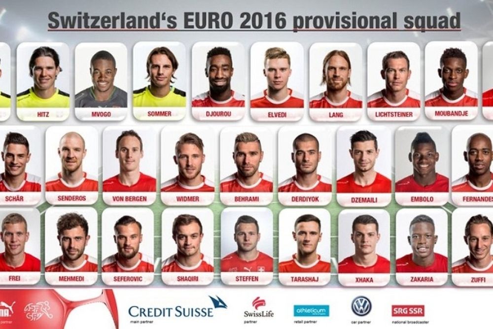 Euro 2016: Χωρίς Κασάμι η Ελβετία!