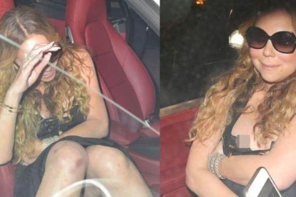 Όλα… έξω: Το «καυτό» ατύχημα της Mariah Carey! (photos)