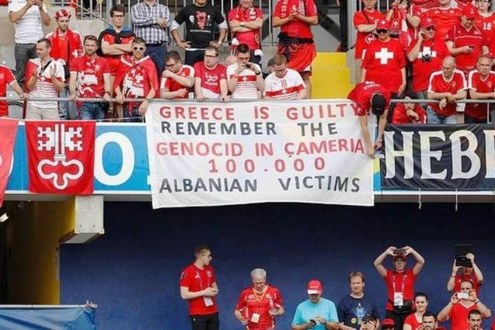 Διπλωματικό επεισόδιο Ελλάδας-Αλβανίας από αλβανική πρόκληση στο Euro 2016