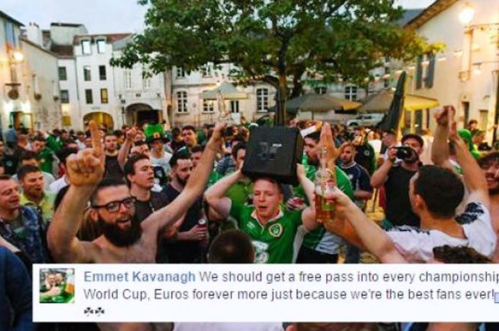 Euro 2016: Υποψήφιοι για Νόμπελ οι οπαδοί της Ιρλανδίας! (video)