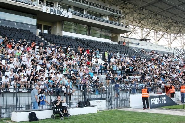 ΠΑΟΚ: «Πρεμιέρα» με κόσμο στην ανοιχτή Τούμπα