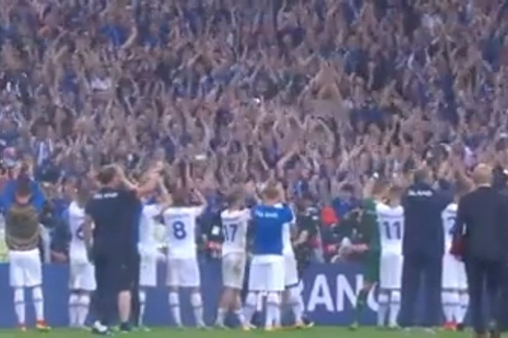 Euro 2016: Η τελευταία κραυγή των Ισλανδών «γκρέμισε» το «Σταντ ντε Φρανς» (video)