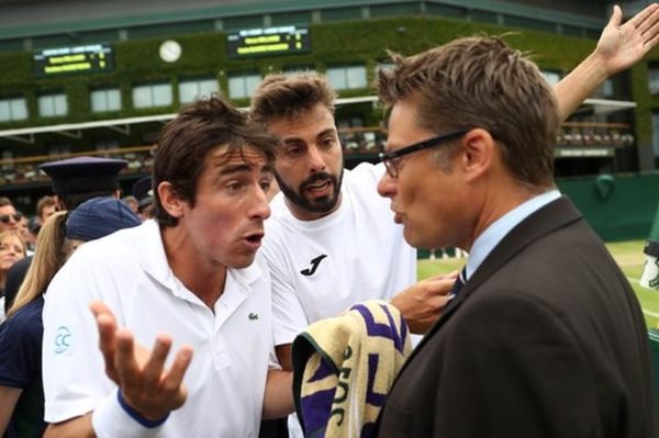 Σοκ στο Wimbledon: Ούρησε την ώρα του αγώνα!
