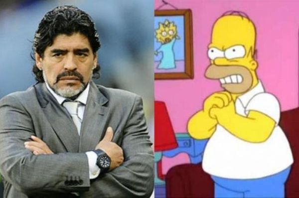 Μεγάλη κόντρα Μαραντόνα με… Simpsons!