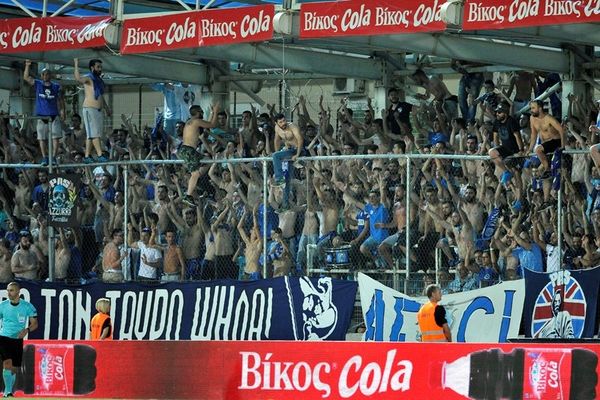 Πανηγυρισμοί για την ευρωπαϊκή νίκη του ΠΑΣ