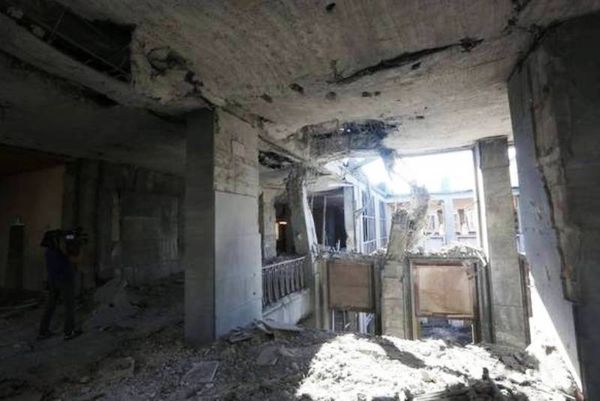 Πραξικόπημα Τουρκία: Συγκλονιστικές εικόνες απο την βομβαρδισμένη Τουρκική Βουλή