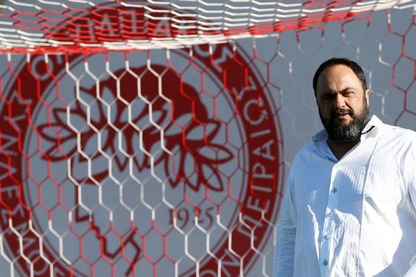 Ολυμπιακός: Παρόντος Μαρινάκη ο Αγιασμός (photos)