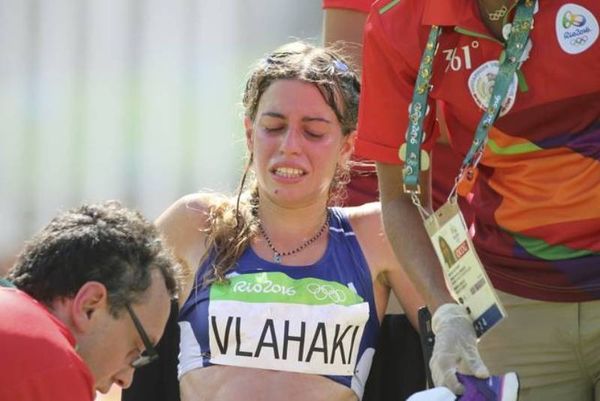 Ρίο 2016: Κατέρρευσε η Βλαχάκη στον τερματισμό του Μαραθωνίου (video)
