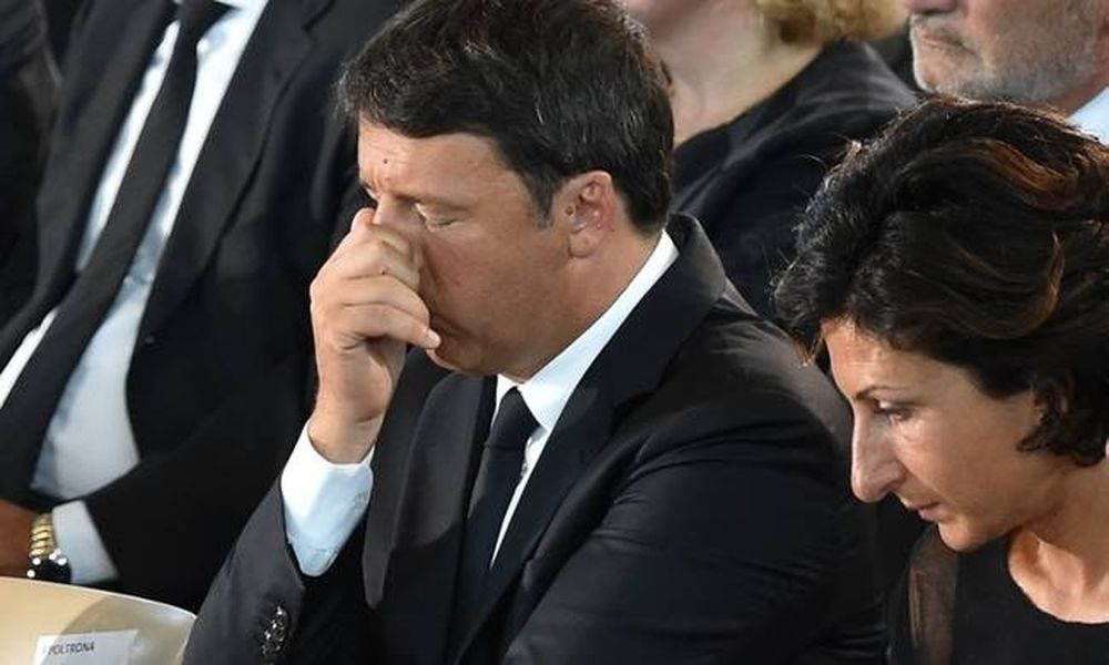 Σεισμός Ιταλία: Θρήνος στην τελετή των 35 πρώτων θυμάτων του εγκέλαδου (photo)
