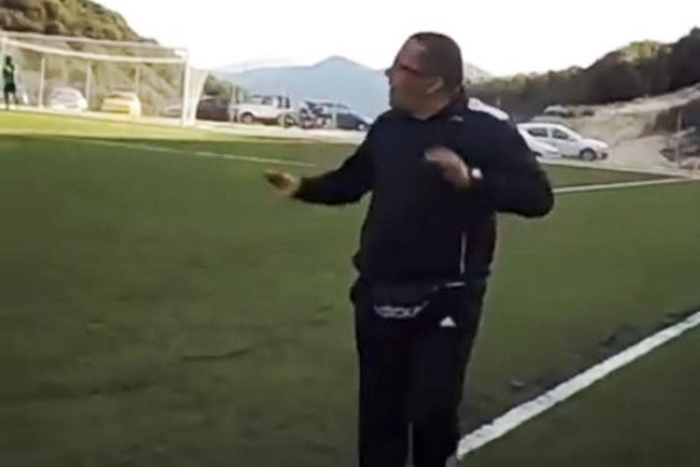 Τρελό γέλιο! Ο Έλληνας προπονητής που έχει γίνει viral για τα… γκάζια σε αντιπάλους! (video)