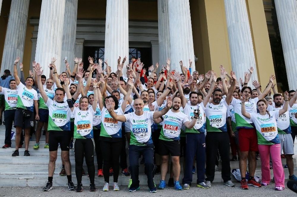 Ρεκόρ συμμετοχών εργαζόμενων του Ομίλου ΟΤΕ στον 34ο Αυθεντικό Μαραθώνιο για καλό σκοπό