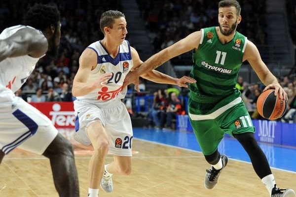 Ρεάλ Μαδρίτης-Παναθηναϊκός Superfoods 87-84: «Λύγισε» στο τέλος